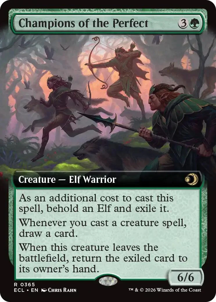 Champions of the Perfect (Extended Art) (365) (Lorwyn Eclipsed)