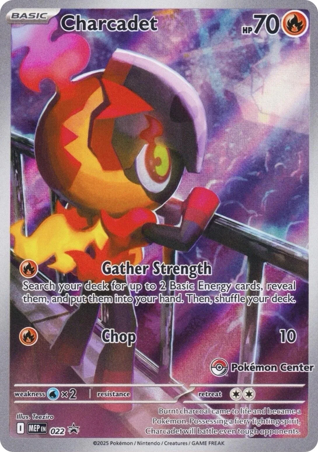 Charcadet - 022 (Pokemon Center Exclusive) (022) (ME: Mega Evolution Promo)