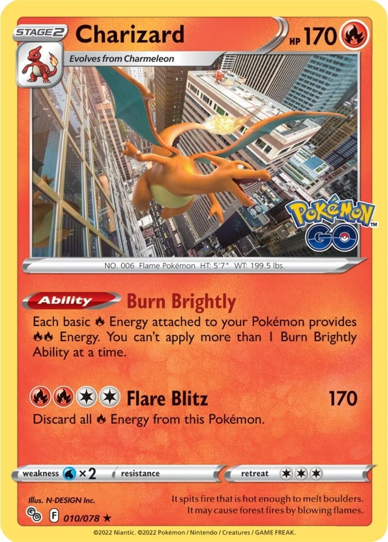 Charizard (010/078) (Pokemon GO)
