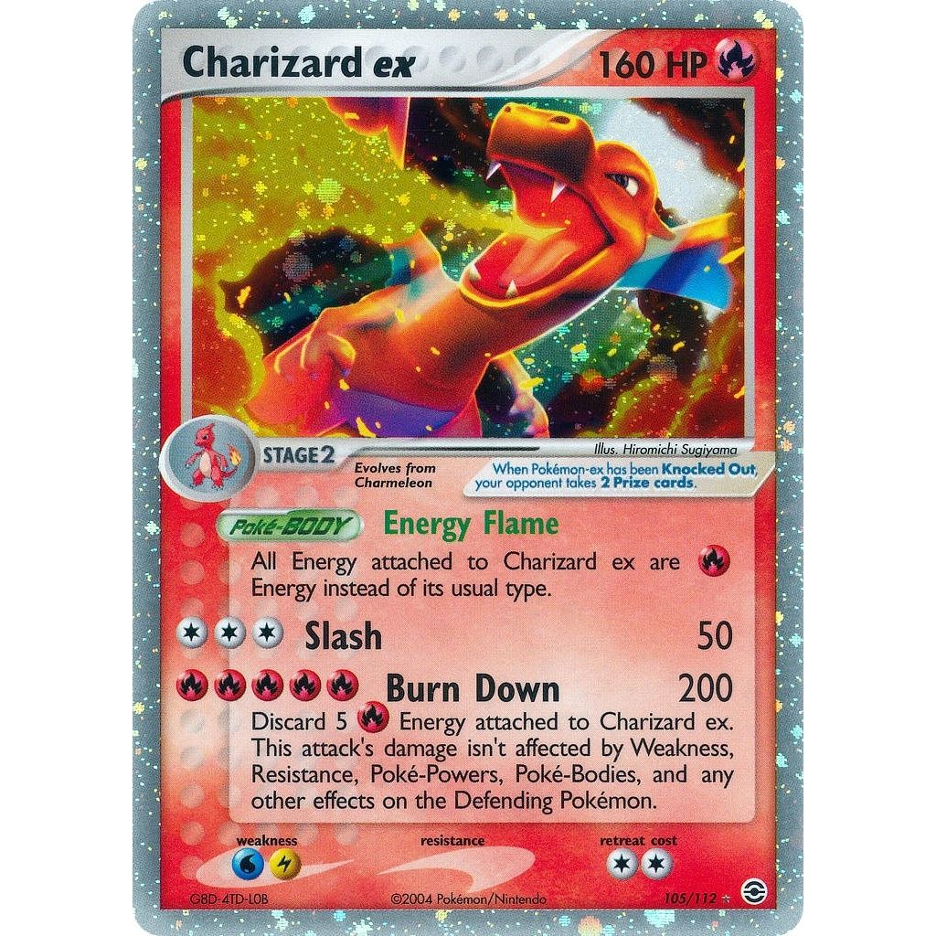 Charizard ex (105/112) (FireRed & LeafGreen)