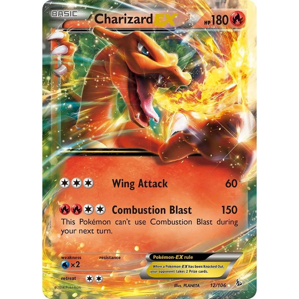 Charizard EX (12) (12/106) (XY - Flashfire)