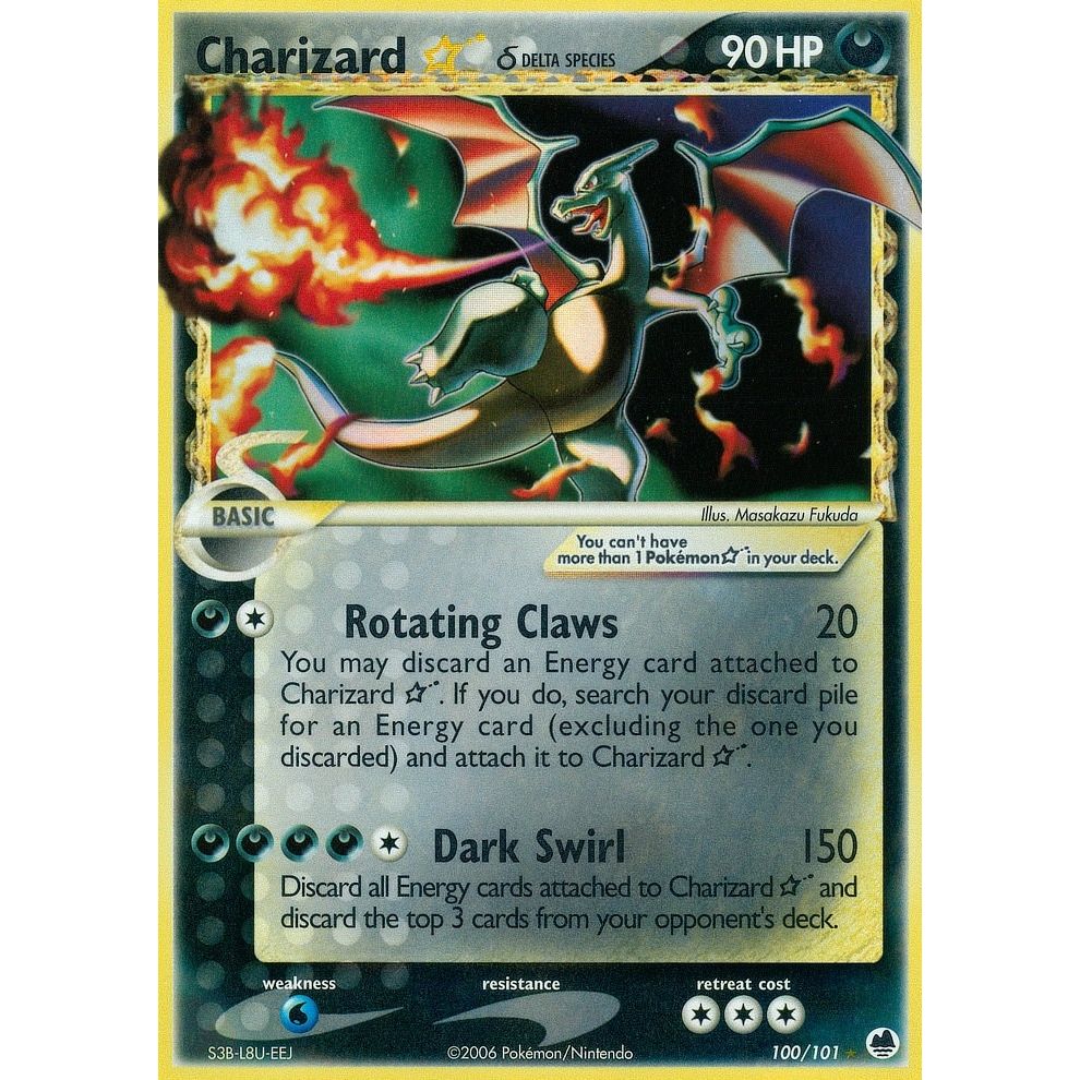 Charizard Star (Delta Species) (100/101) (Dragon Frontiers)