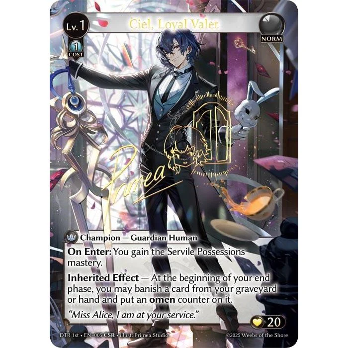 Ciel, Loyal Valet (CSR) (005) (Distorted Reflections)