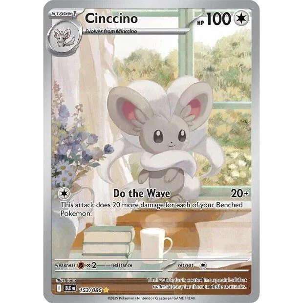 Cinccino (153/086) (SV: Black Bolt)