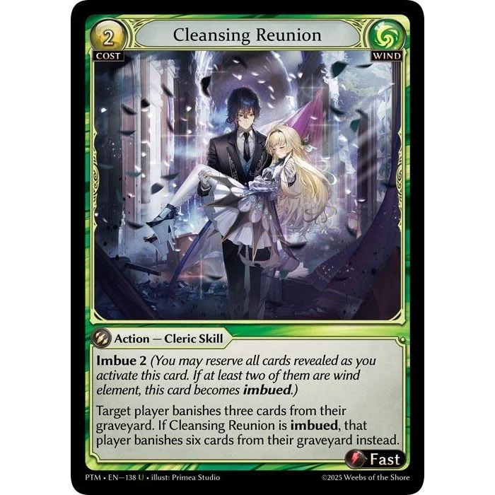 Cleansing Reunion (Curio Foil) (138) (Phantom Monarchs)