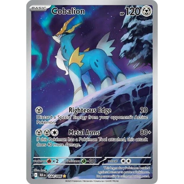 Cobalion (144/086) (SV: Black Bolt)
