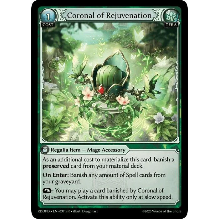 Coronal of Rejuvenation (037) (Radiant Origins: Pantheon)
