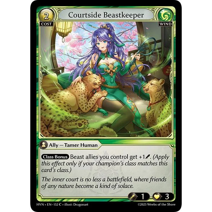 Courtside Beastkeeper (152) (Abyssal Heaven)