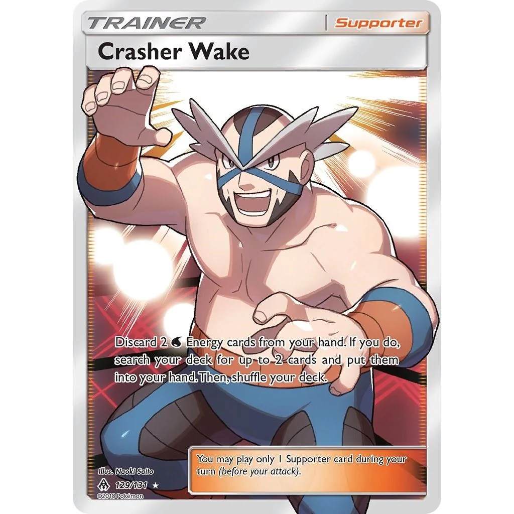 Crasher Wake (Full Art) (129/131) (SM - Forbidden Light)