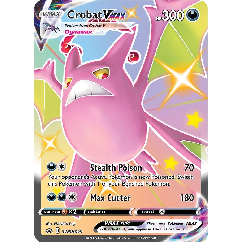Crobat VMAX - SWSH099 (SWSH099) (SWSH: Sword & Shield Promo Cards)