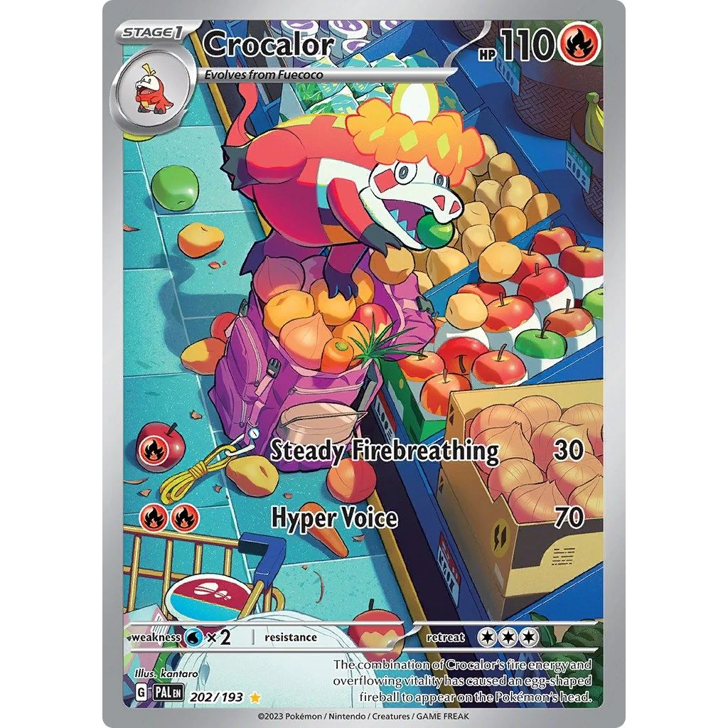 Crocalor (202/193) (SV02: Paldea Evolved)
