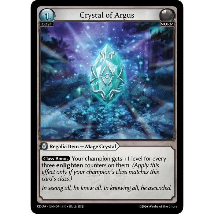 Crystal of Argus (004) (Radiant Origins)