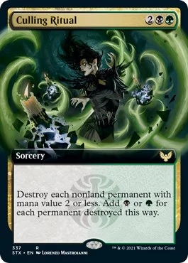Culling Ritual (Extended Art) (337) (Strixhaven: School of Mages)