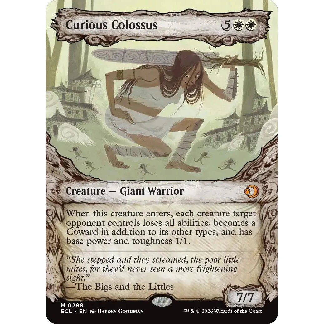 Curious Colossus (Showcase) (298) (Lorwyn Eclipsed)