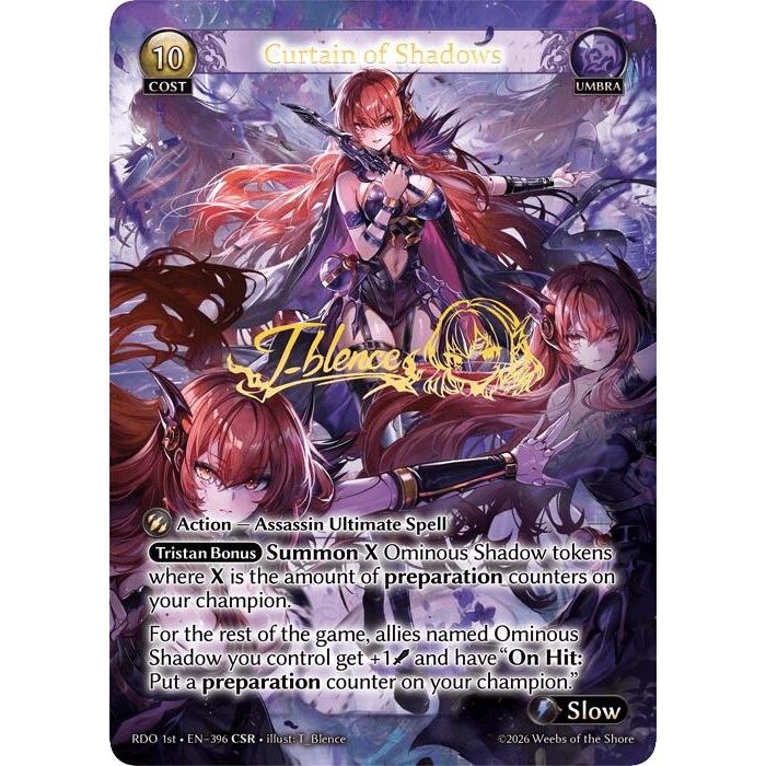 Curtain of Shadows (CSR) (396) (Radiant Origins)