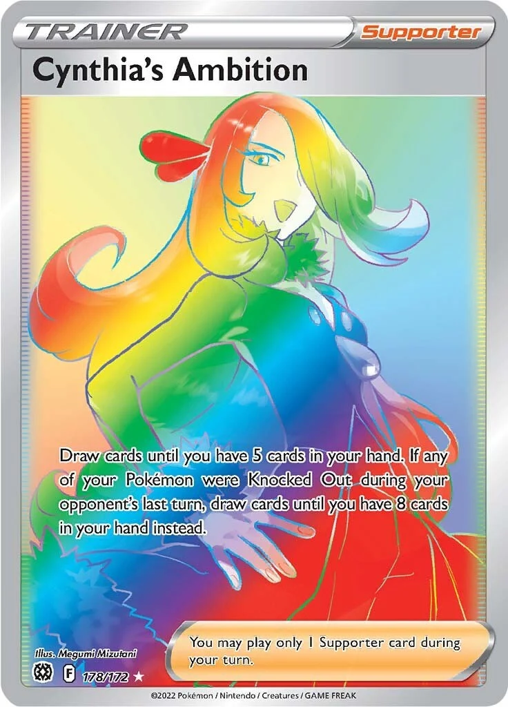 Cynthia's Ambition (Secret) (178/172) (SWSH09: Brilliant Stars)