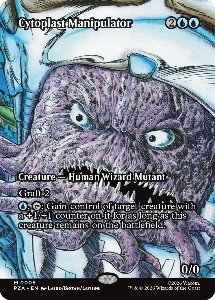 Cytoplast Manipulator (Borderless) (5) (Teenage Mutant Ninja Turtles Source Material)
