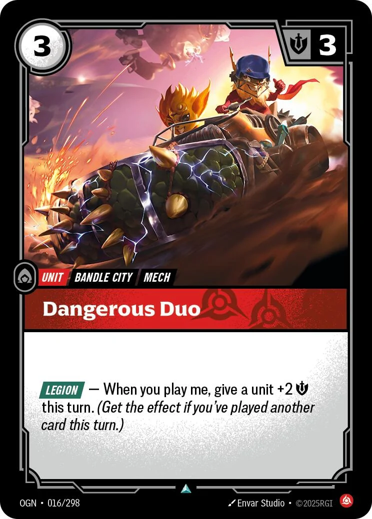Dangerous Duo (016/298) (Origins)
