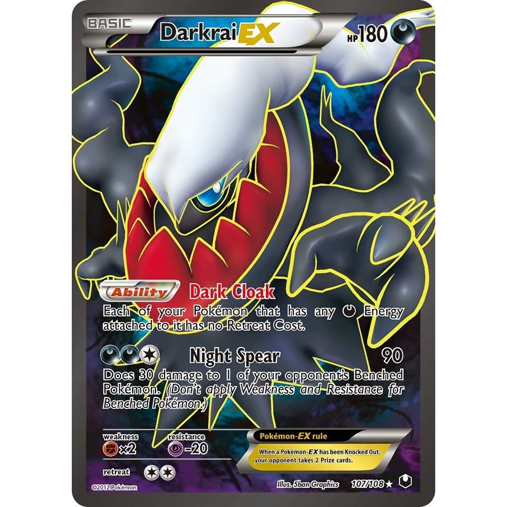 Darkrai EX (107 Full Art) (107/108) (Dark Explorers)