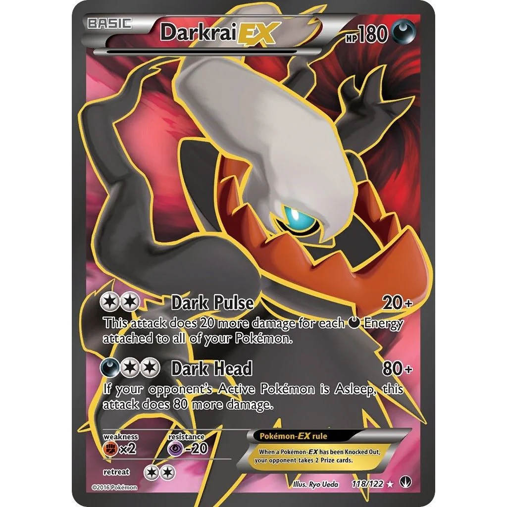 Darkrai EX (Full Art) (118/122) (XY - BREAKpoint)