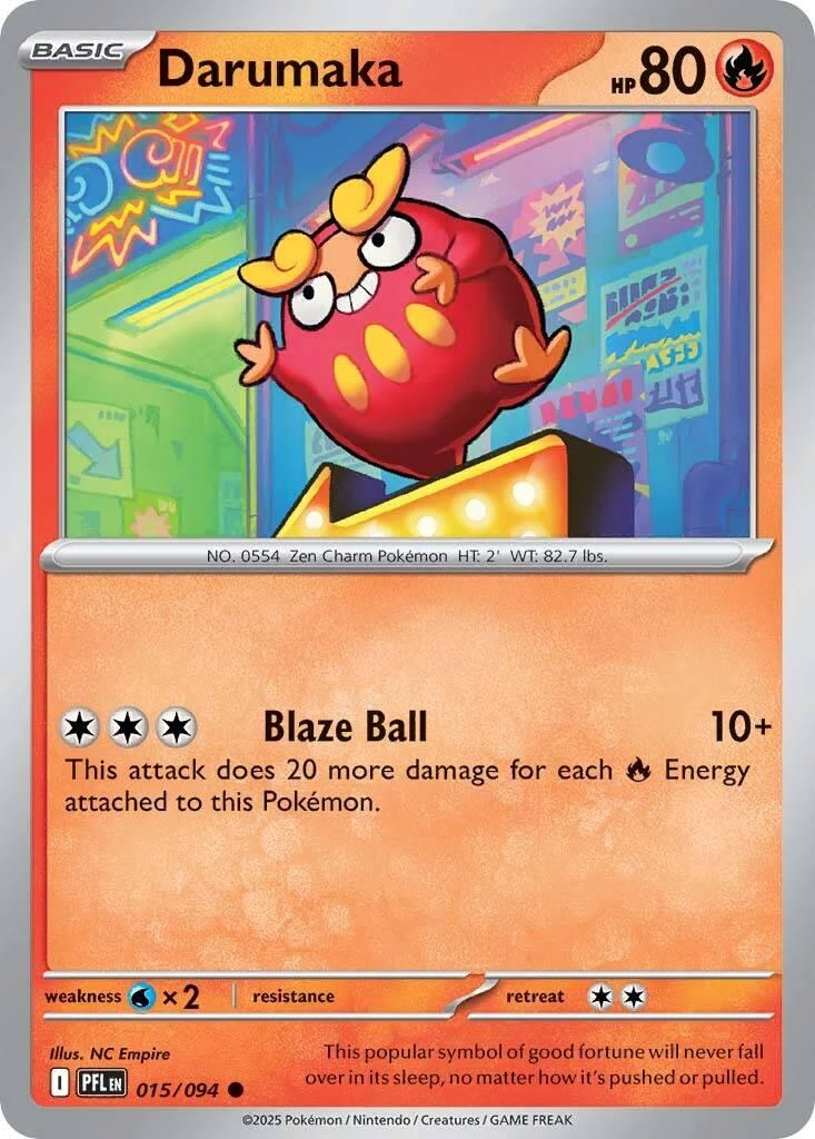 Darumaka (015/094) (ME02: Phantasmal Flames)