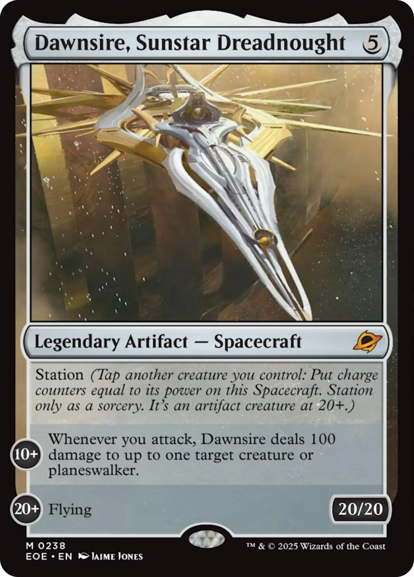 Dawnsire, Sunstar Dreadnought (238) (Edge of Eternities)