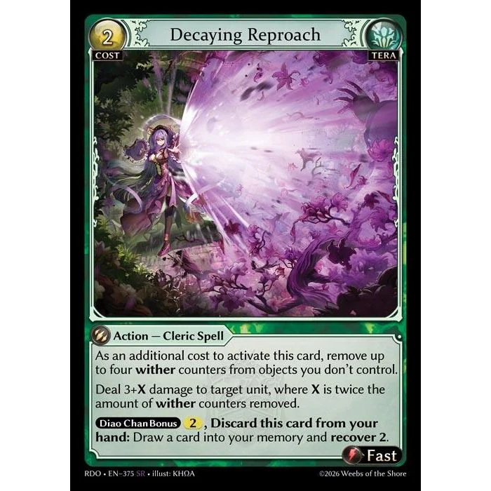 Decaying Reproach (375) (Radiant Origins)