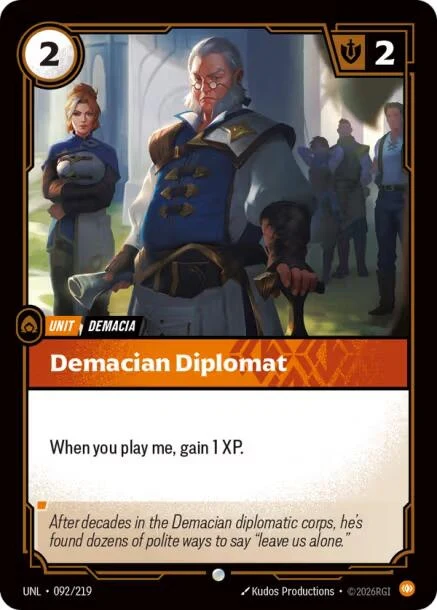 Demacian Diplomat (092/219) (Unleashed)