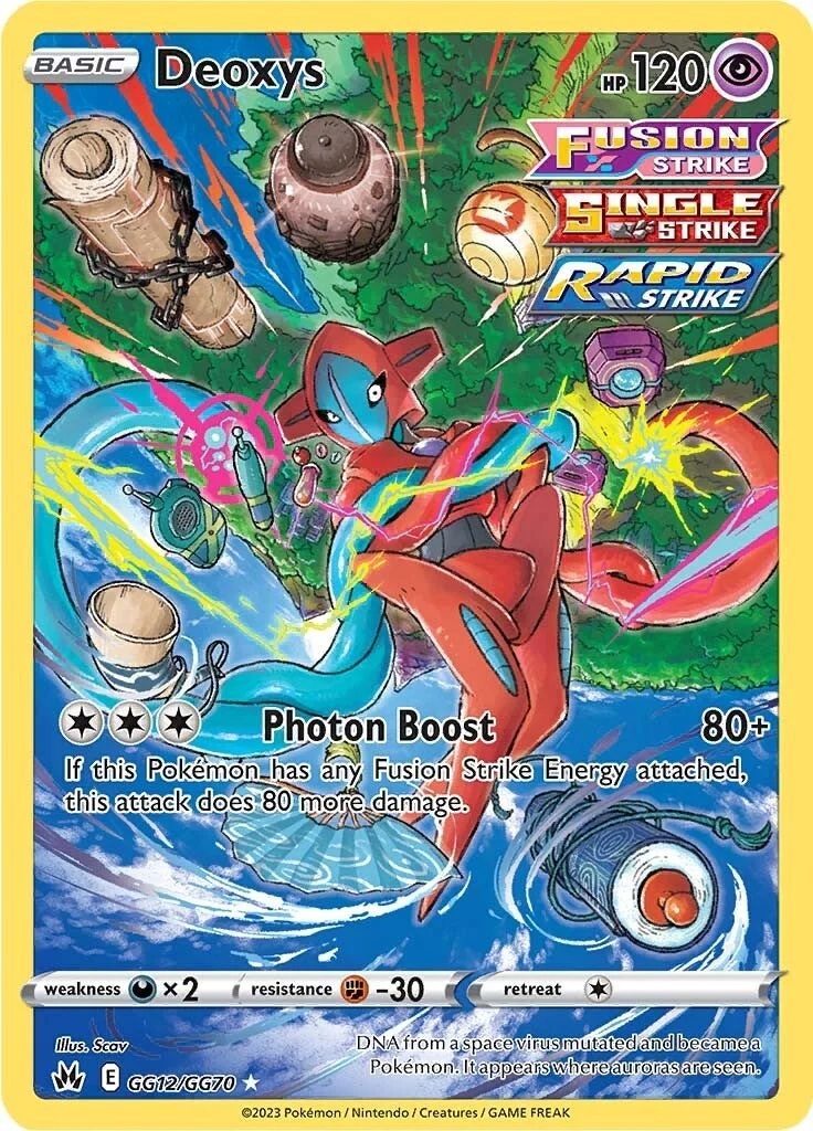 Deoxys (GG12/GG70) (Crown Zenith: Galarian Gallery)