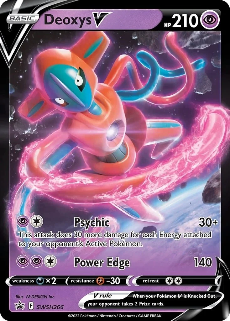 Deoxys V - SWSH266 (SWSH266) (SWSH: Sword & Shield Promo Cards)