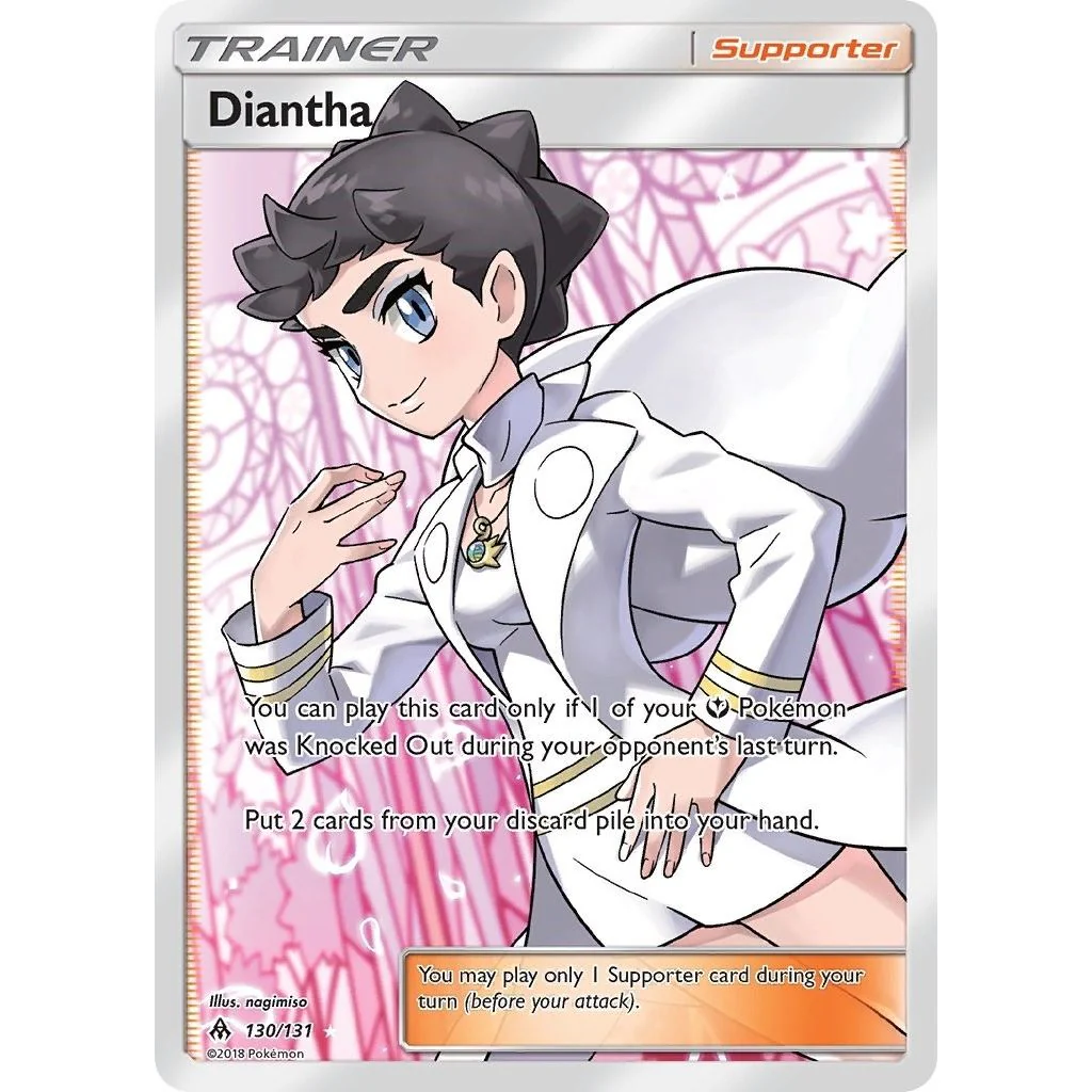 Diantha (Full Art) (130/131) (SM - Forbidden Light)
