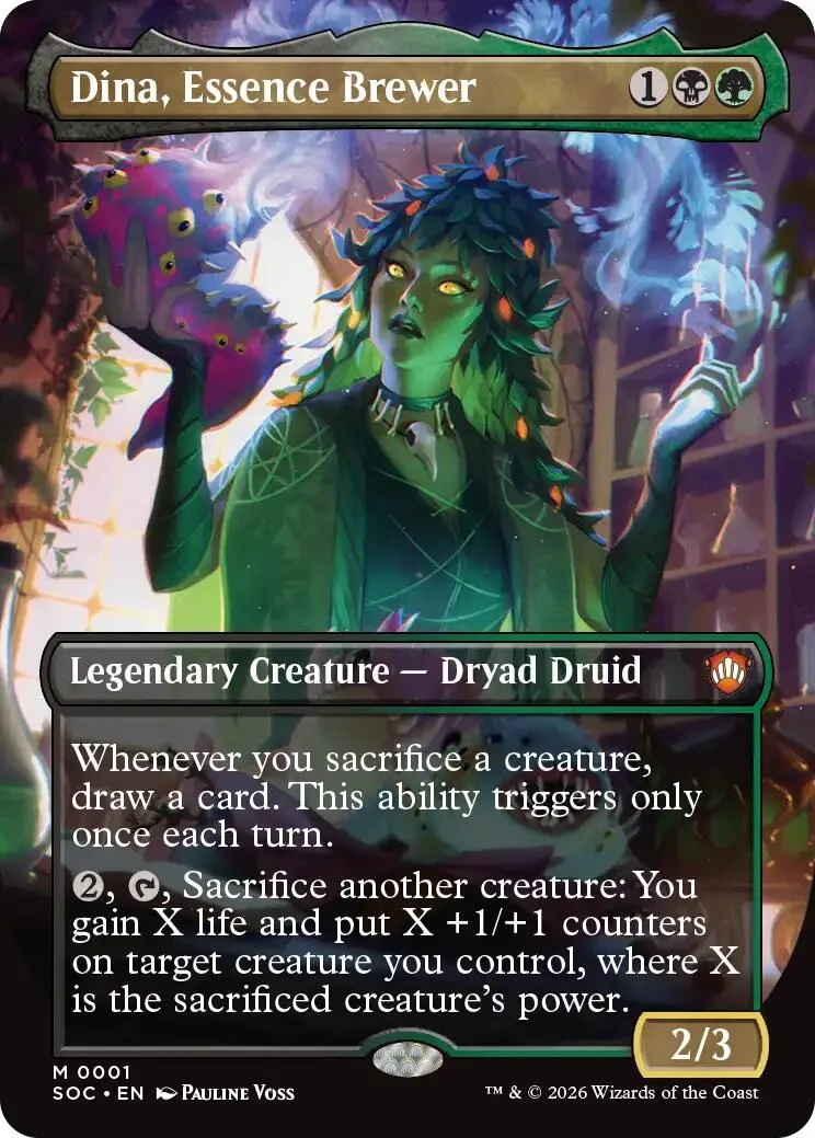 Dina, Essence Brewer (Borderless) (1) (Secrets of Strixhaven)