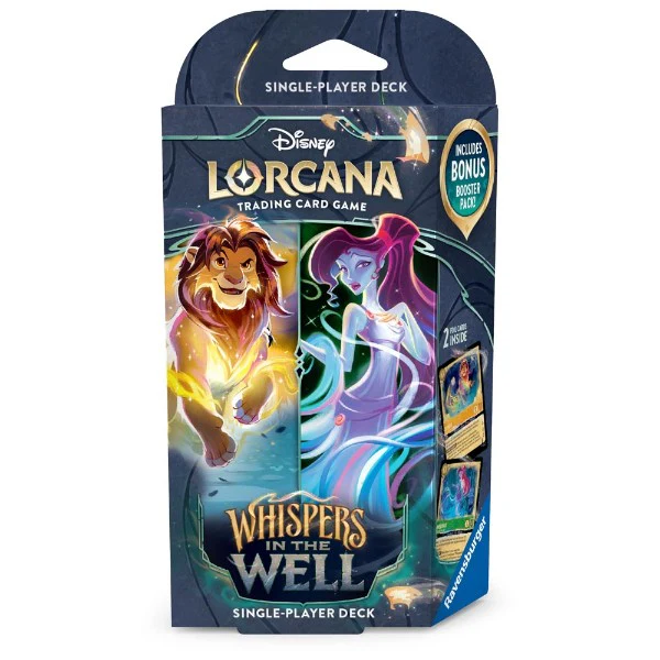 Disney Lorcana TCG - Set 10: Whispers in the Well Megara & Simba Starter Deck