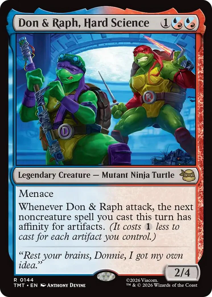 Don & Raph, Hard Science (144) (Teenage Mutant Ninja Turtles)