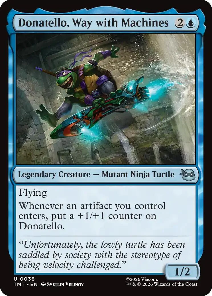 Donatello, Way with Machines (38) (Teenage Mutant Ninja Turtles)