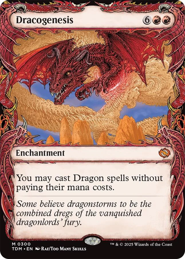 Dracogenesis (0300) (Showcase) (300) (Tarkir: Dragonstorm)