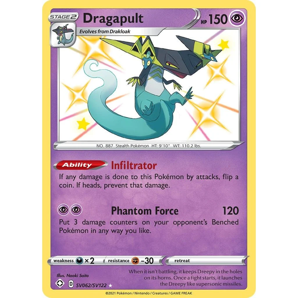 Dragapult (SV062/SV122) (Shining Fates: Shiny Vault)