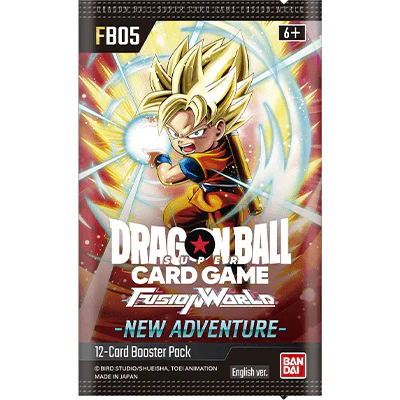 Dragon Ball Super Card Game - Fusion World - New Adventure [FB05] Booster Pack