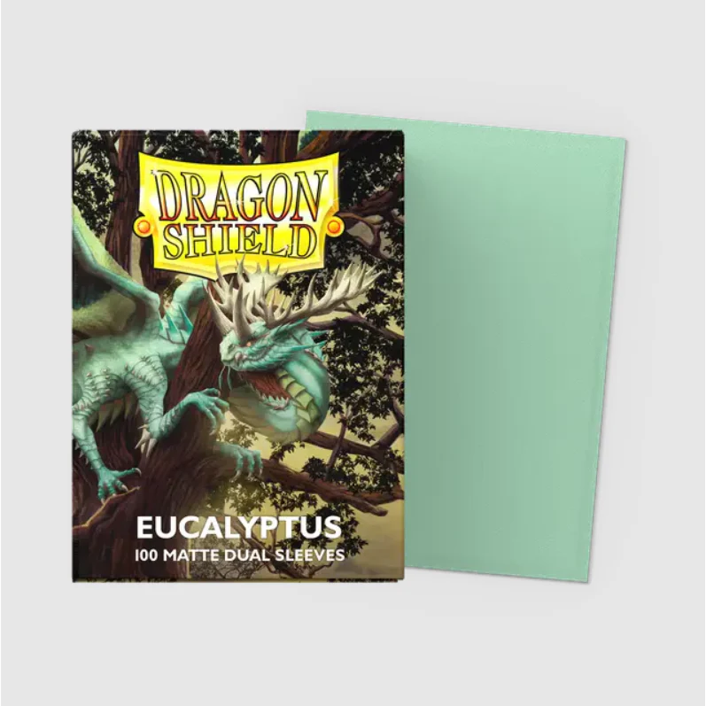 Dragon Shield - Standard 'Eucalyptus' DUAL Matte Sleeves 100 pack