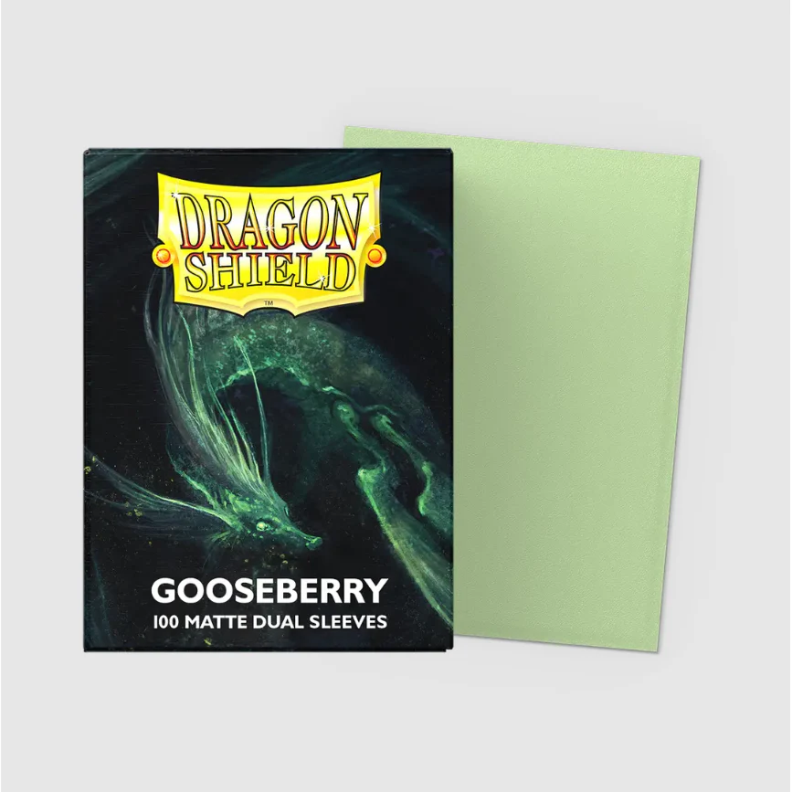 Dragon Shield - Standard 'Gooseberry' DUAL Matte Sleeves 100 pack