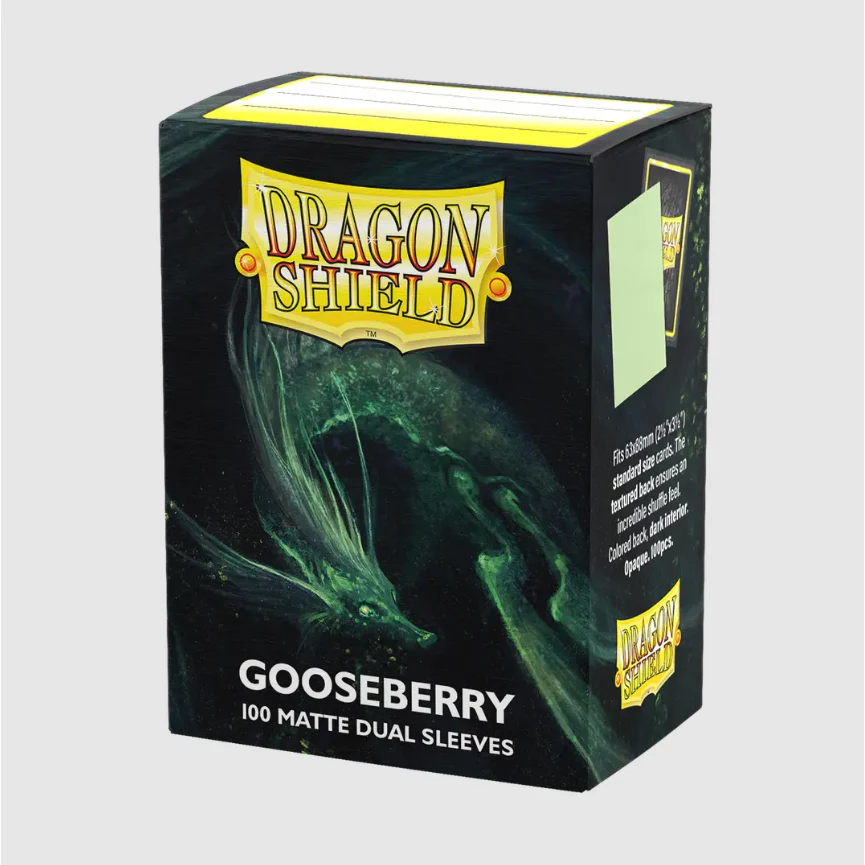 Dragon Shield - Standard 'Gooseberry' DUAL Matte Sleeves 100 pack - Image 4