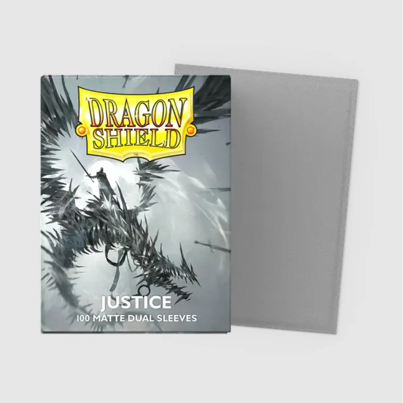 Dragon Shield - Standard 'Justice' DUAL Matte Sleeves 100 pack - Image 2