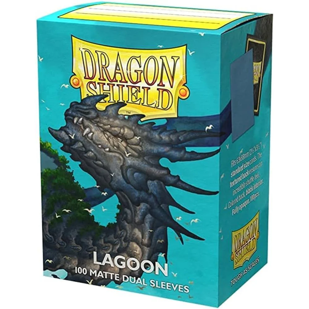 Dragon Shield - Standard 'Lagoon' DUAL Matte Sleeves 100 pack