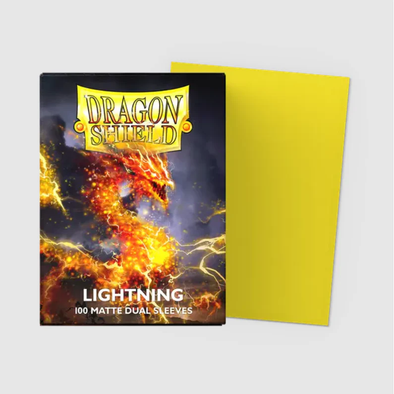 Dragon Shield - Standard 'Lightning' DUAL Matte Sleeves 100 pack - Image 2