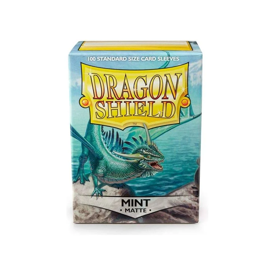 Dragon Shield - Standard 'Mint' Matte Sleeves 100 pack