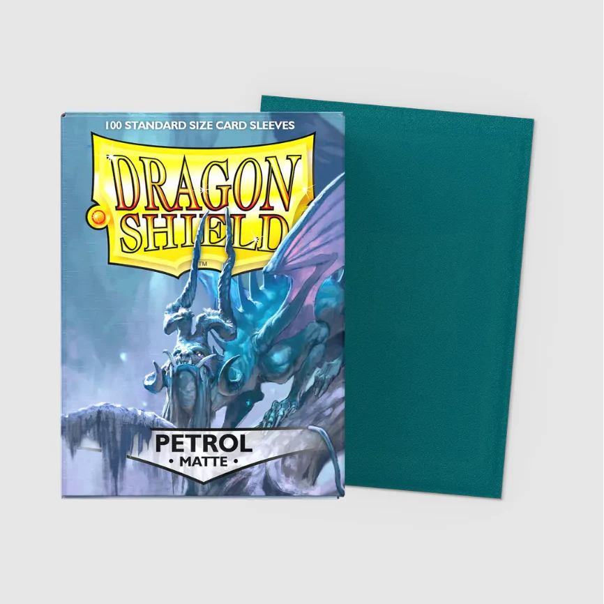 Dragon Shield - Standard 'Petrol' Matte Sleeves 100 pack