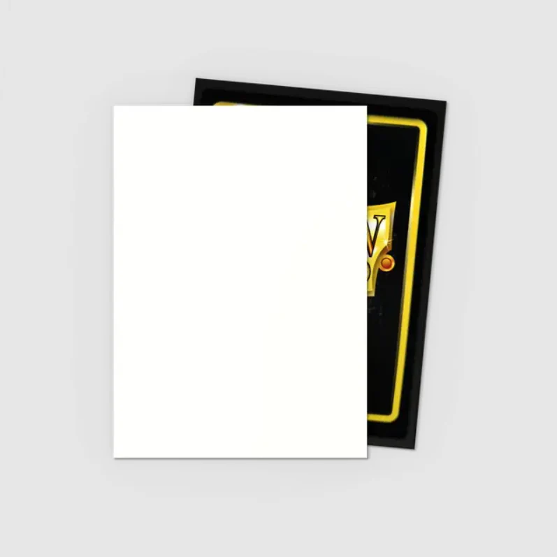 Dragon Shield - Standard 'Snow' DUAL Matte Sleeves 100 pack - Image 2