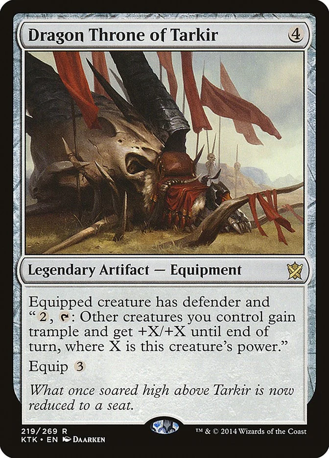 Dragon Throne of Tarkir (219) (Khans of Tarkir)