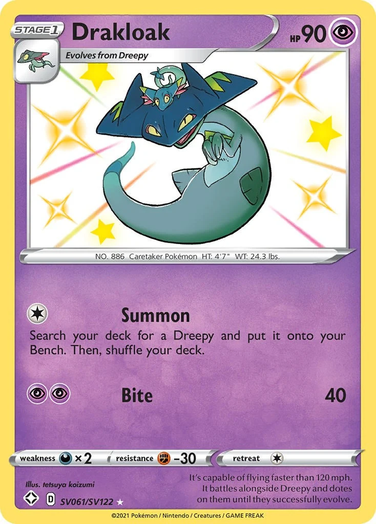 Drakloak (SV061/SV122) (Shining Fates: Shiny Vault)