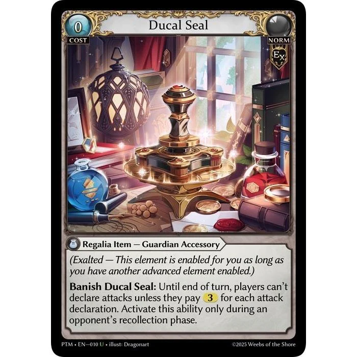 Ducal Seal (Curio Foil) (010) (Phantom Monarchs)